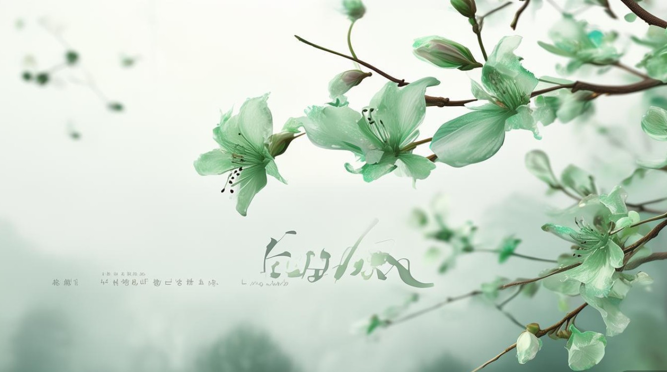 水墨飘花翡翠