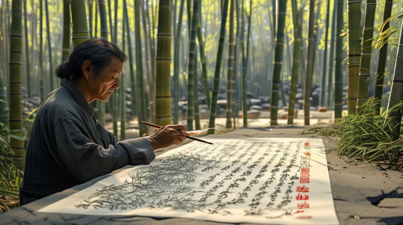 竹樵书画家