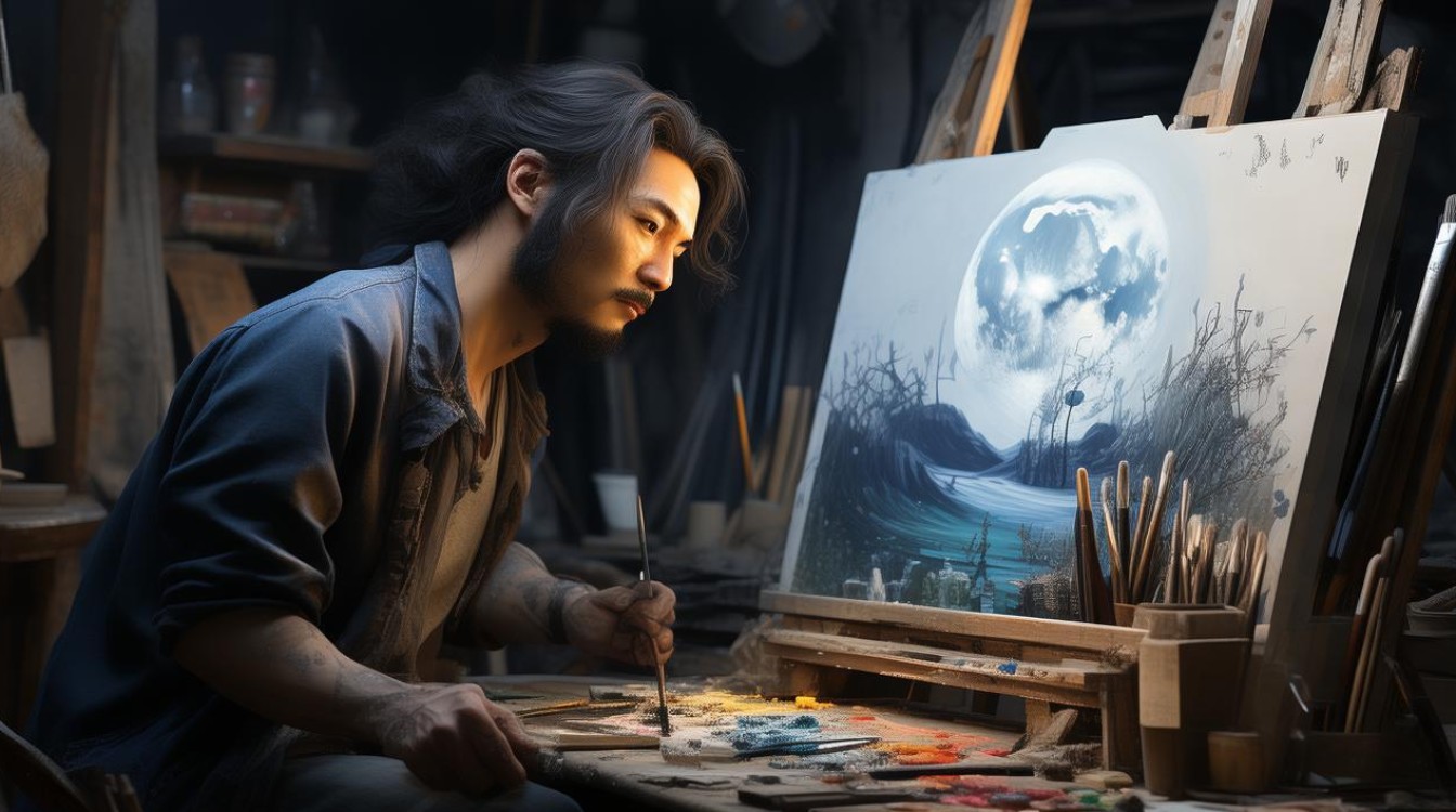 人物画家怀月