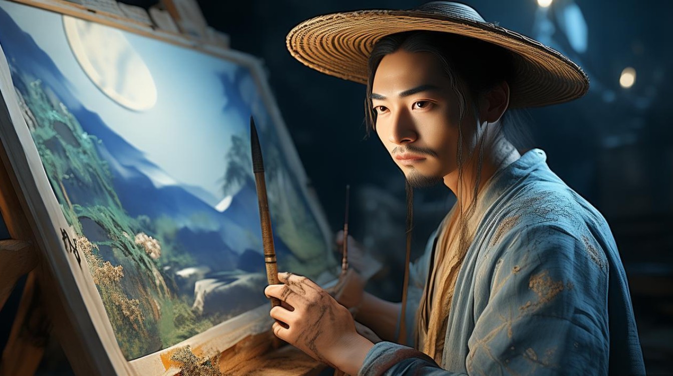 人物画家怀月