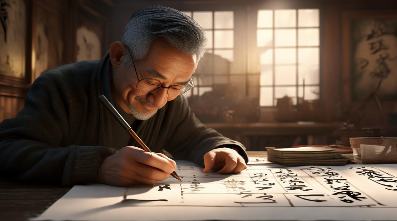 仲海书法