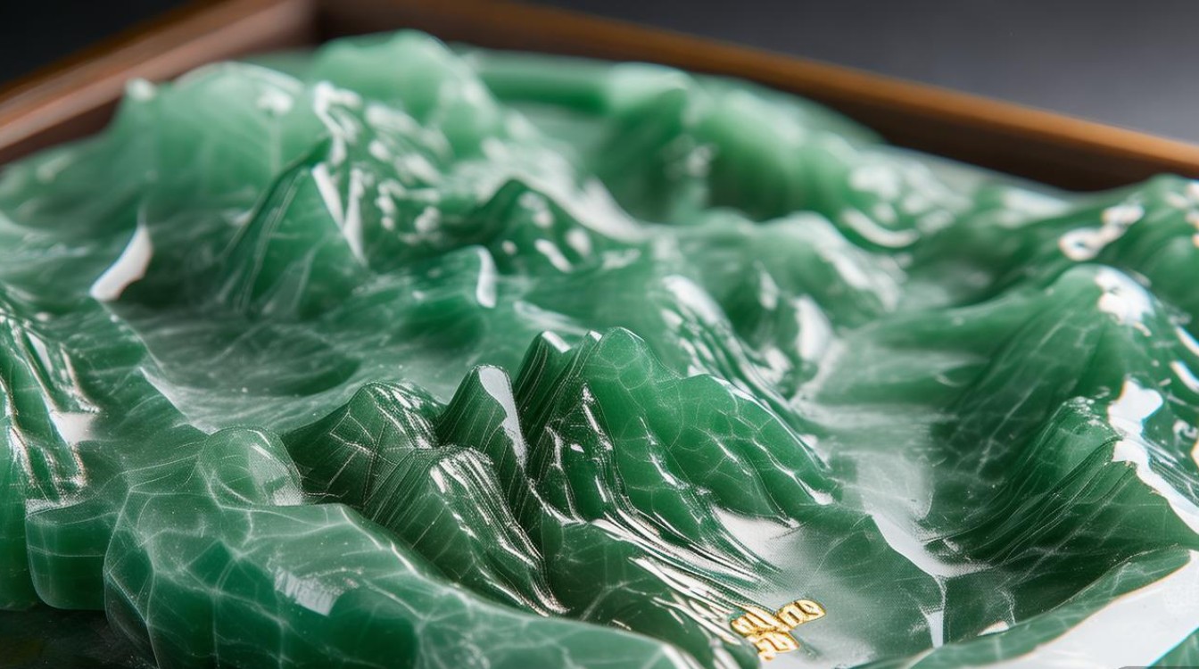 翡翠山水摆件价格