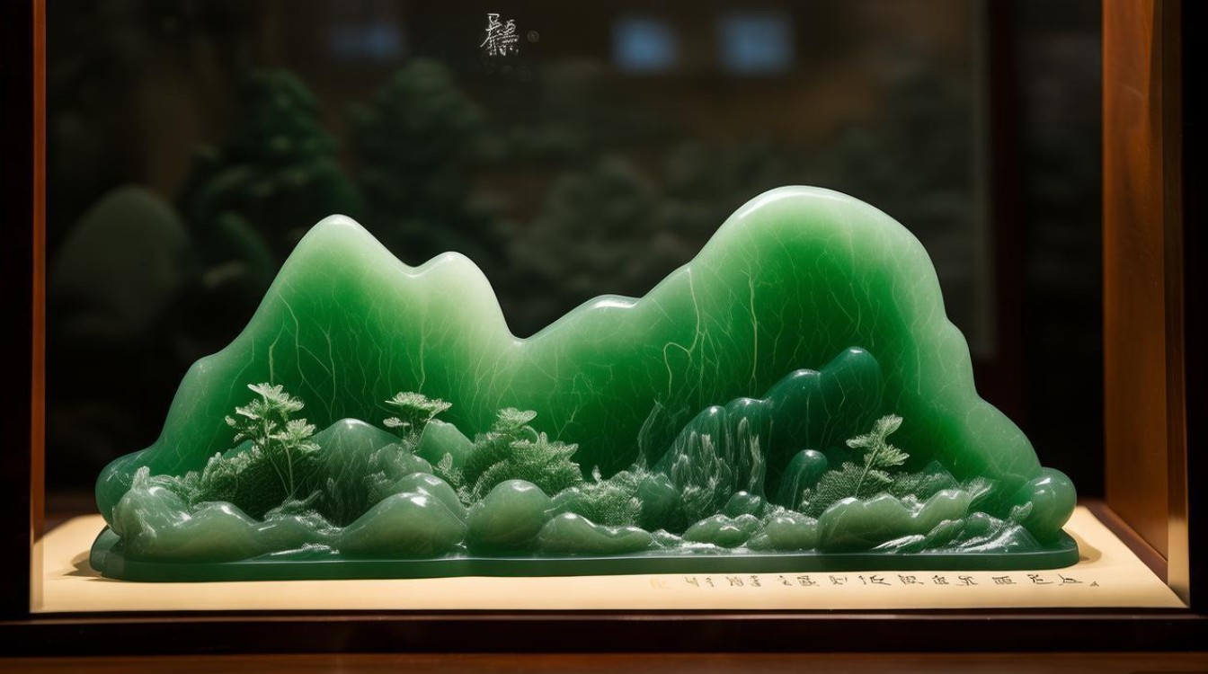 翡翠山水摆件价格
