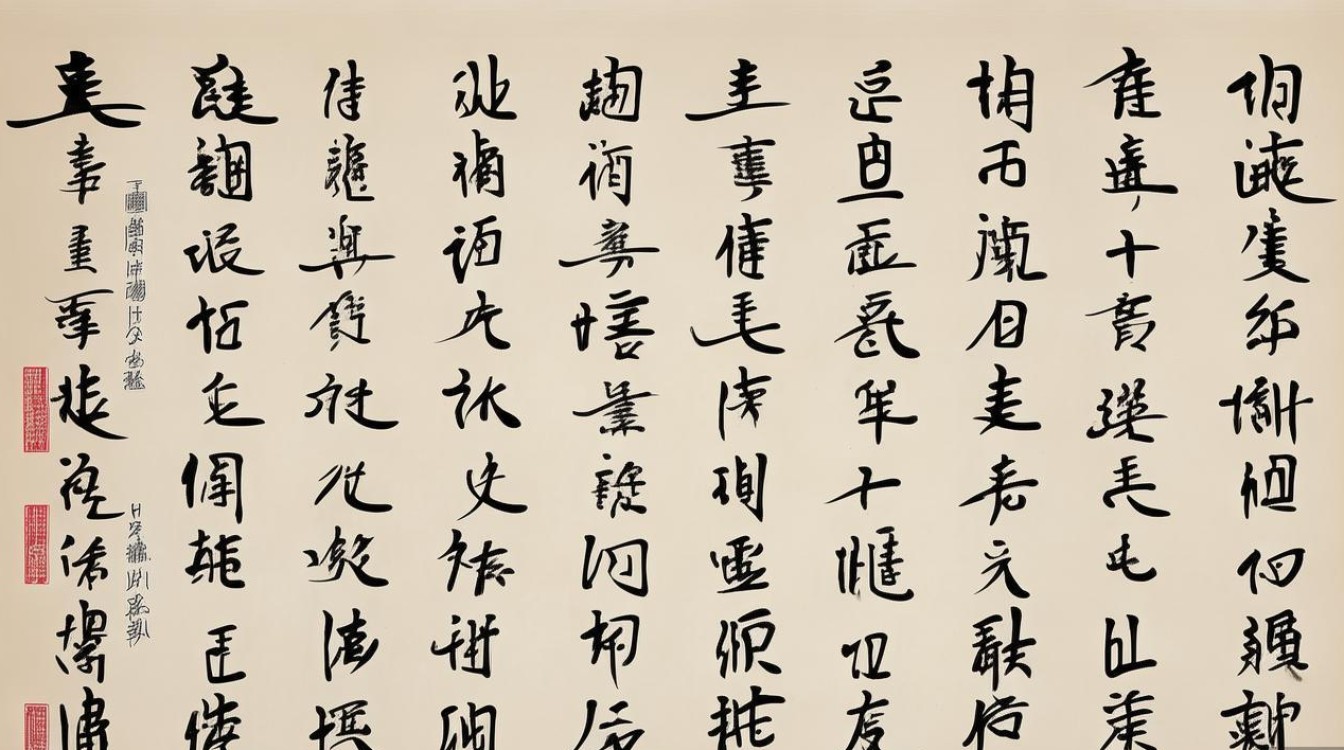 李树声书法
