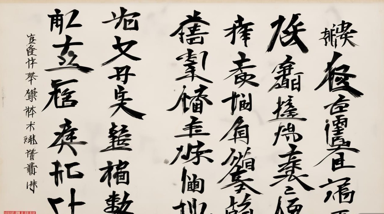 李树声书法