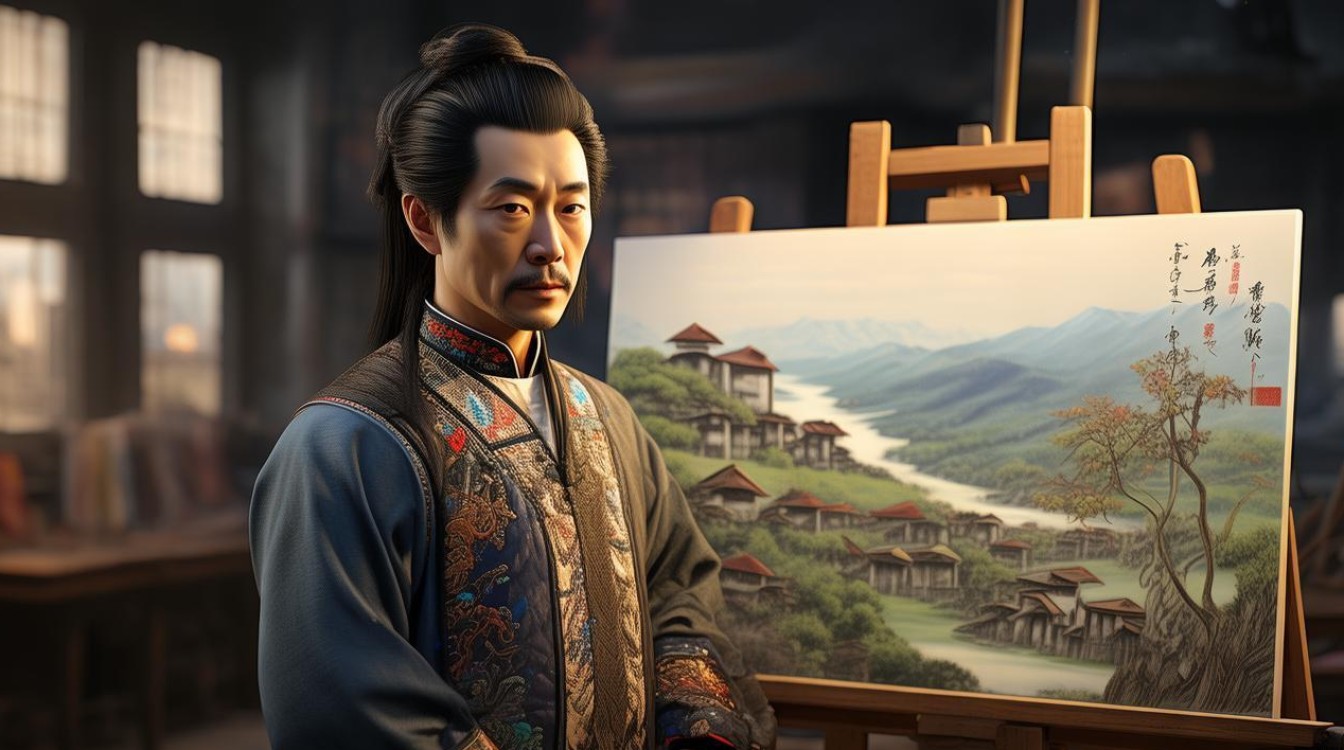 甲九画家