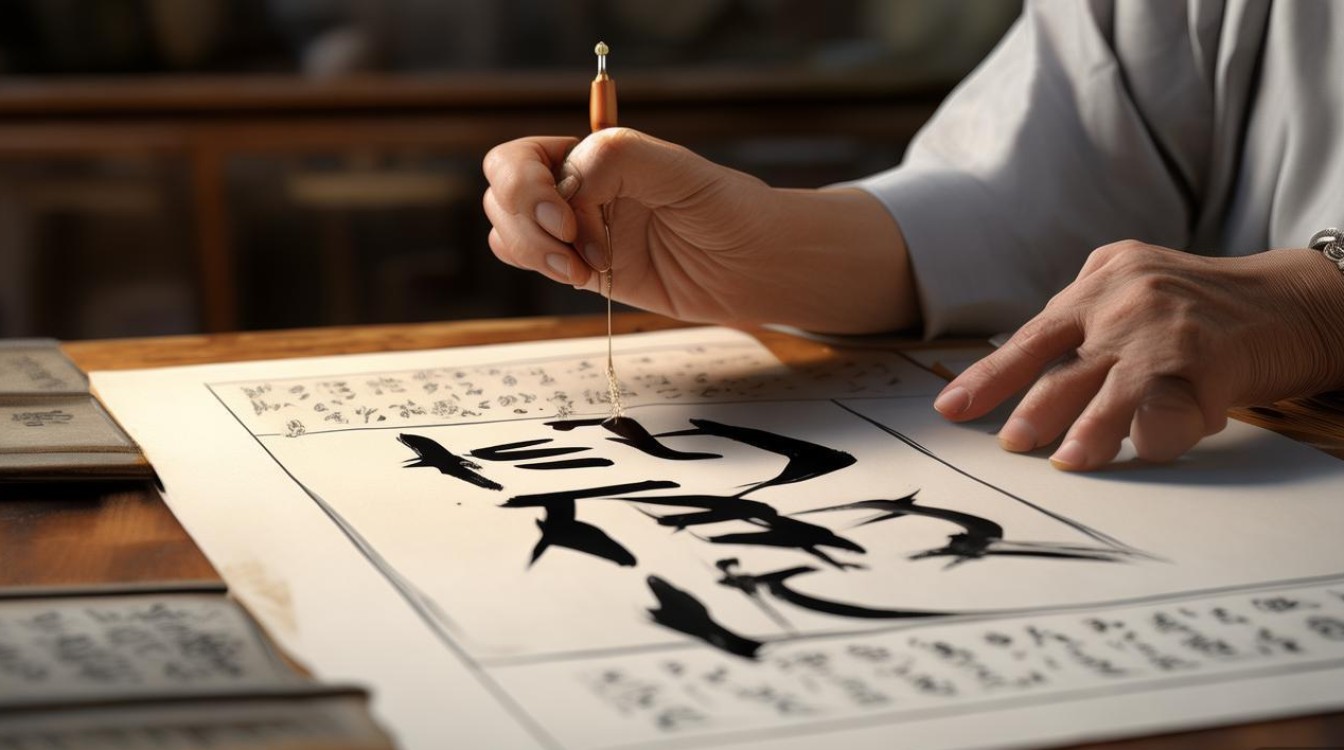 诚信书法图
