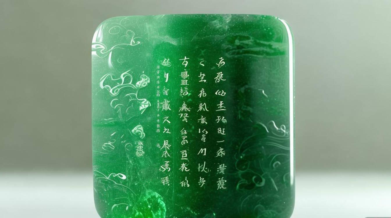 翡翠干青玉