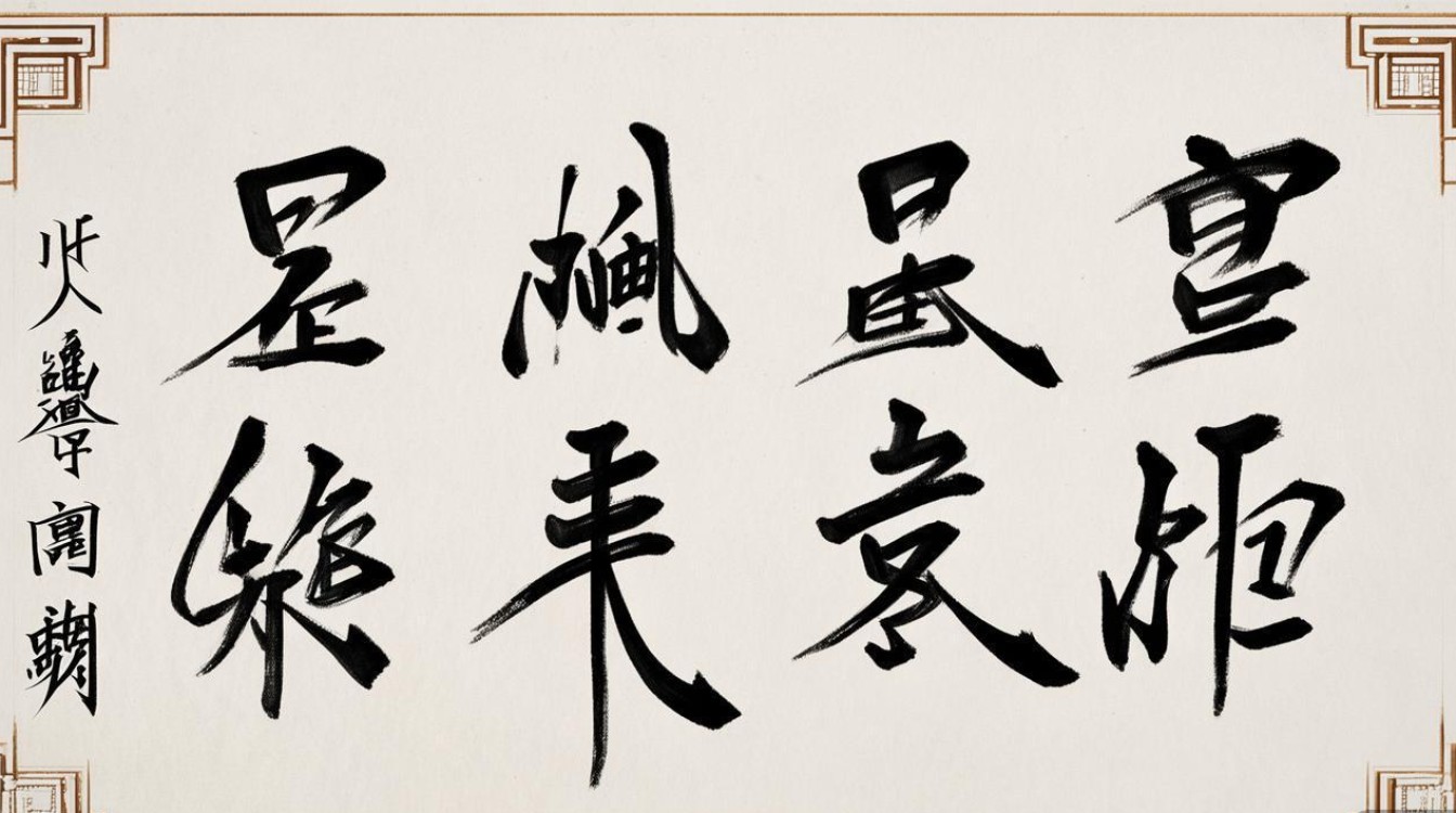 安福存书法