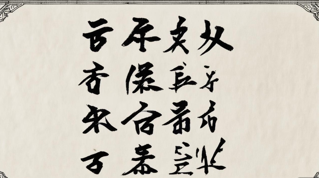 安福存书法