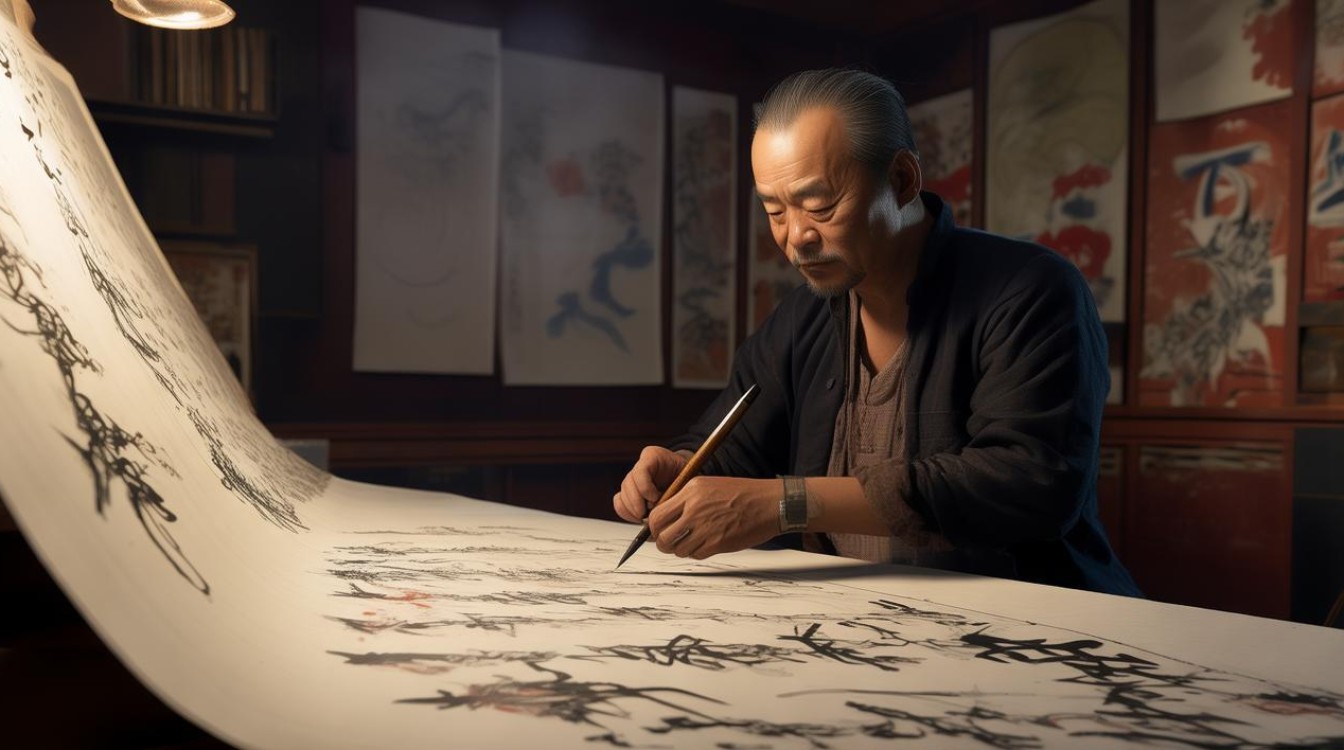 书画家连福