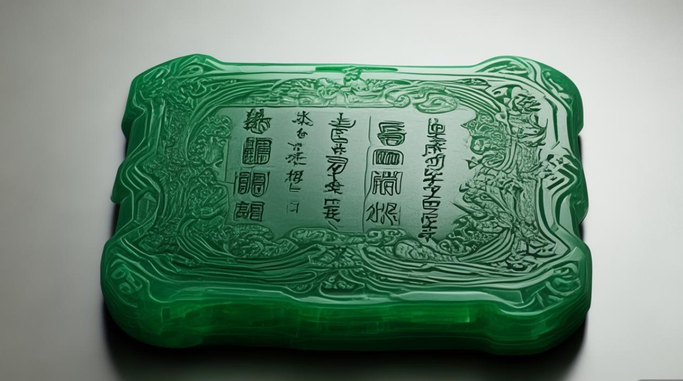 翡翠 刮痧板