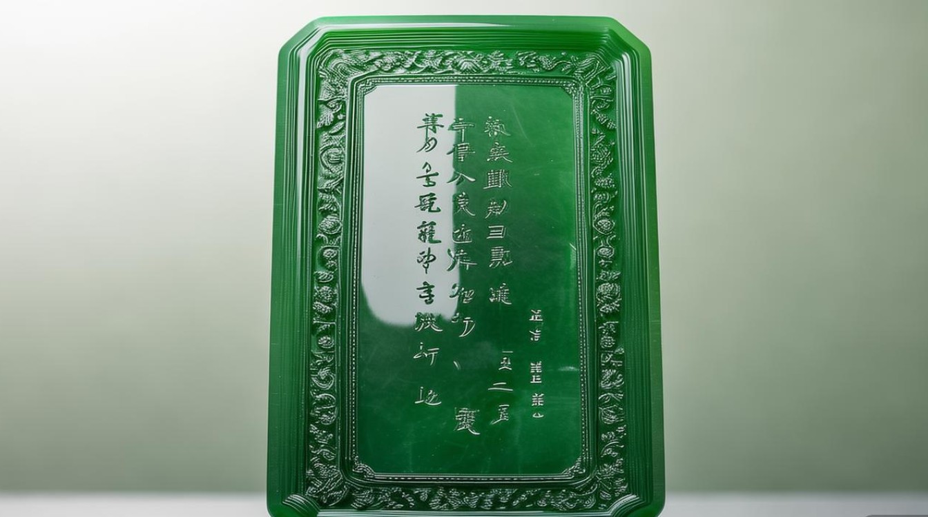 翡翠 刮痧板