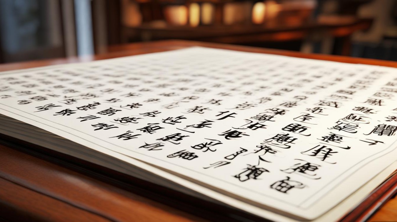 成语书法字帖