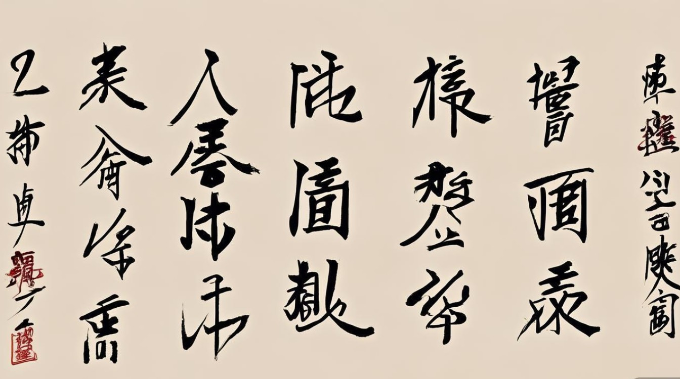 8个字画家