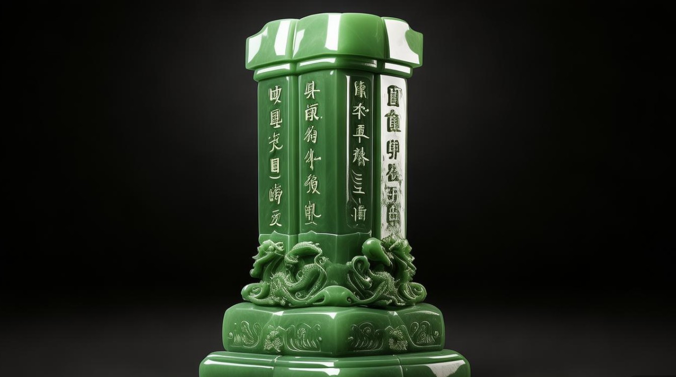 翡翠平安柱