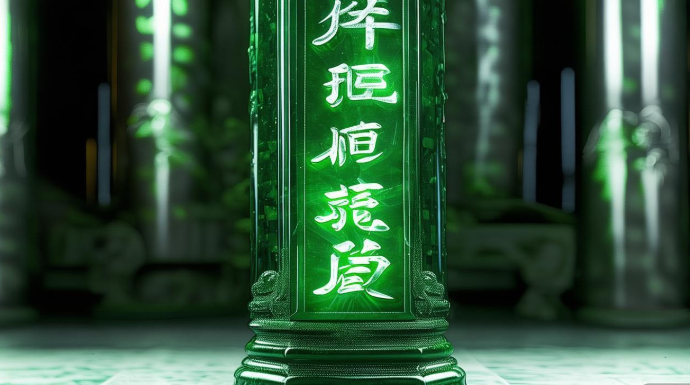 翡翠平安柱