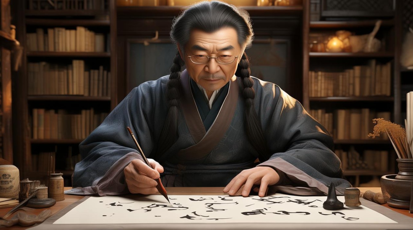 明峰书画家