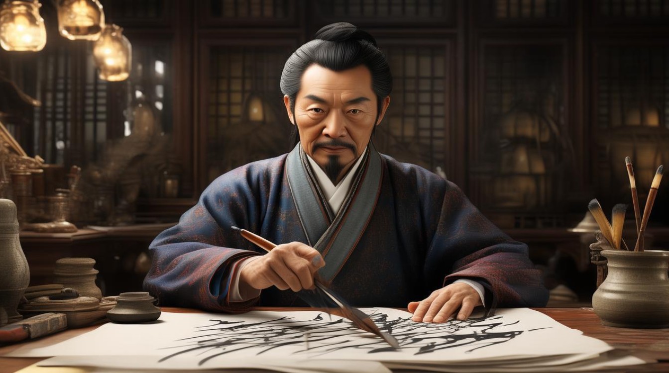 明峰书画家