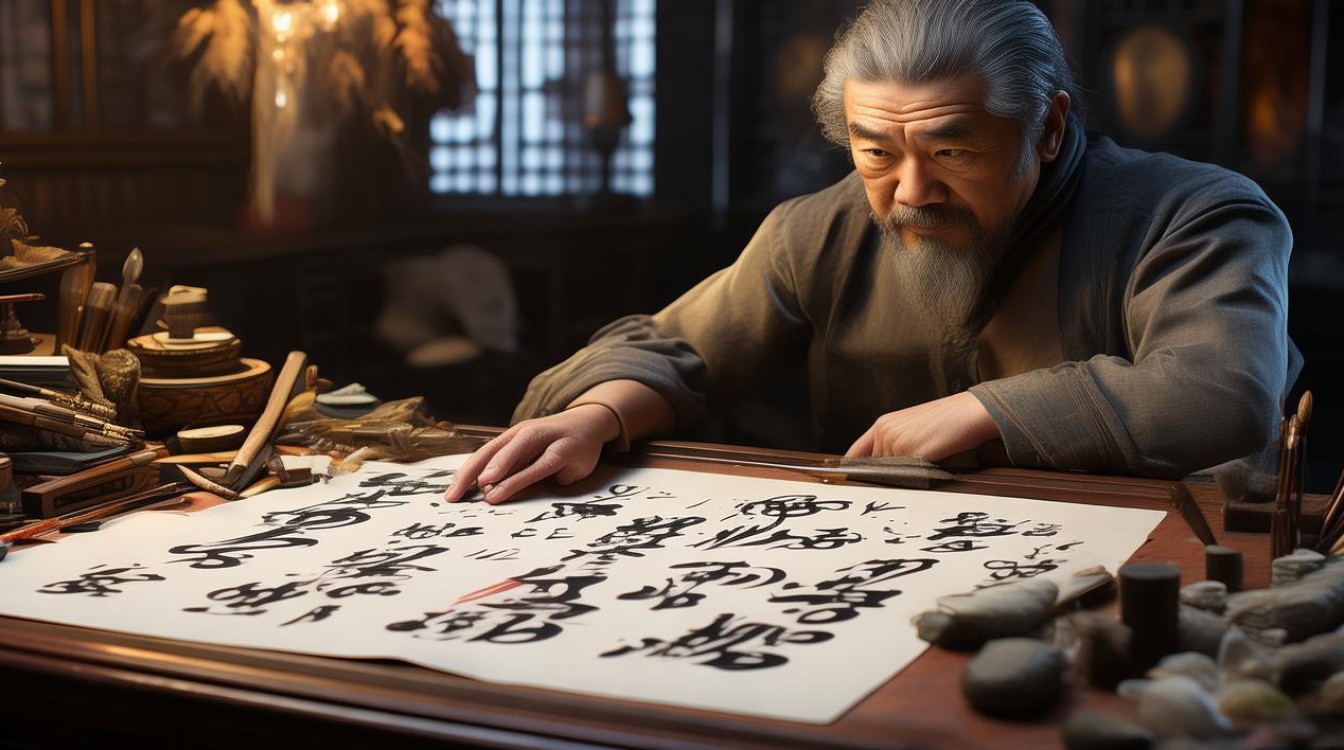 清墨书画家