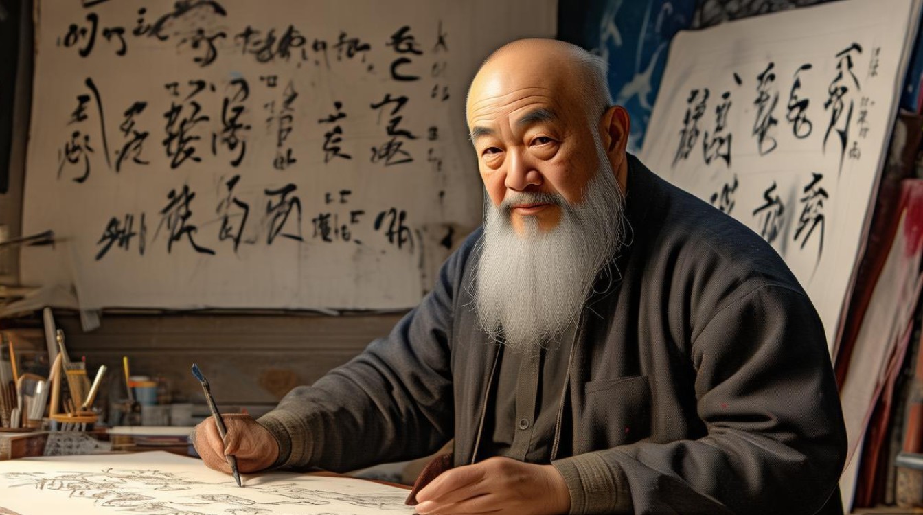国画家阿老