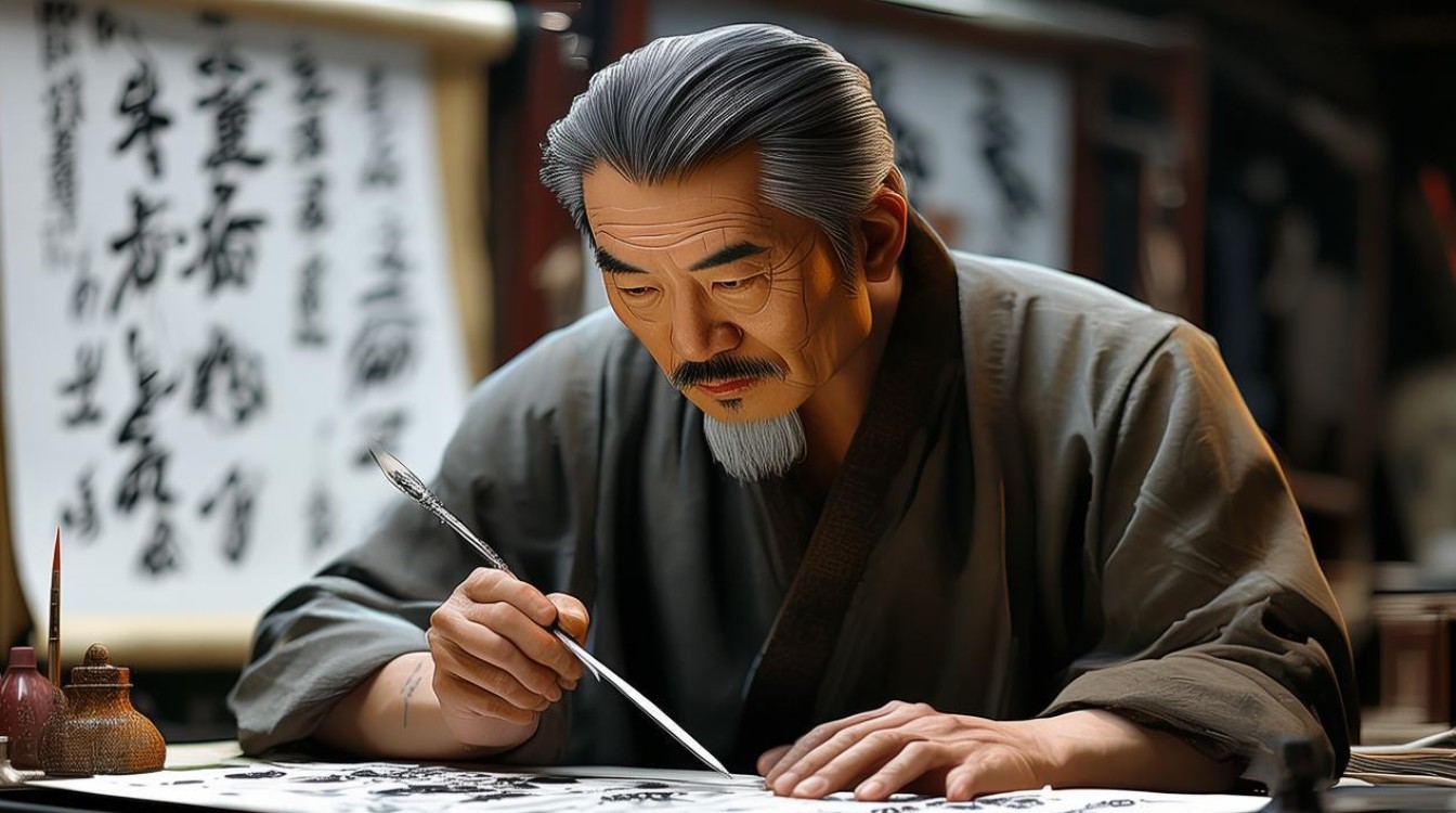 温刚书画家
