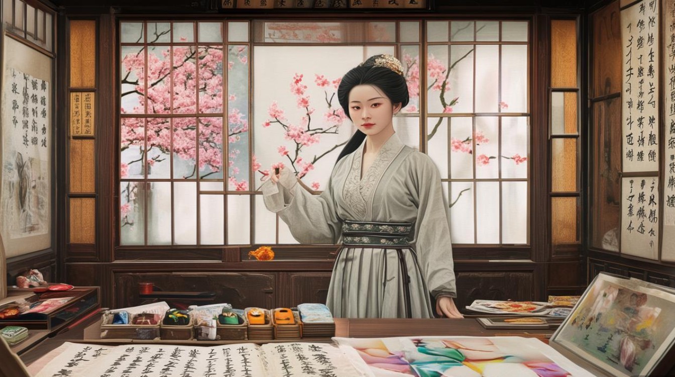 中国女画家钟瑶