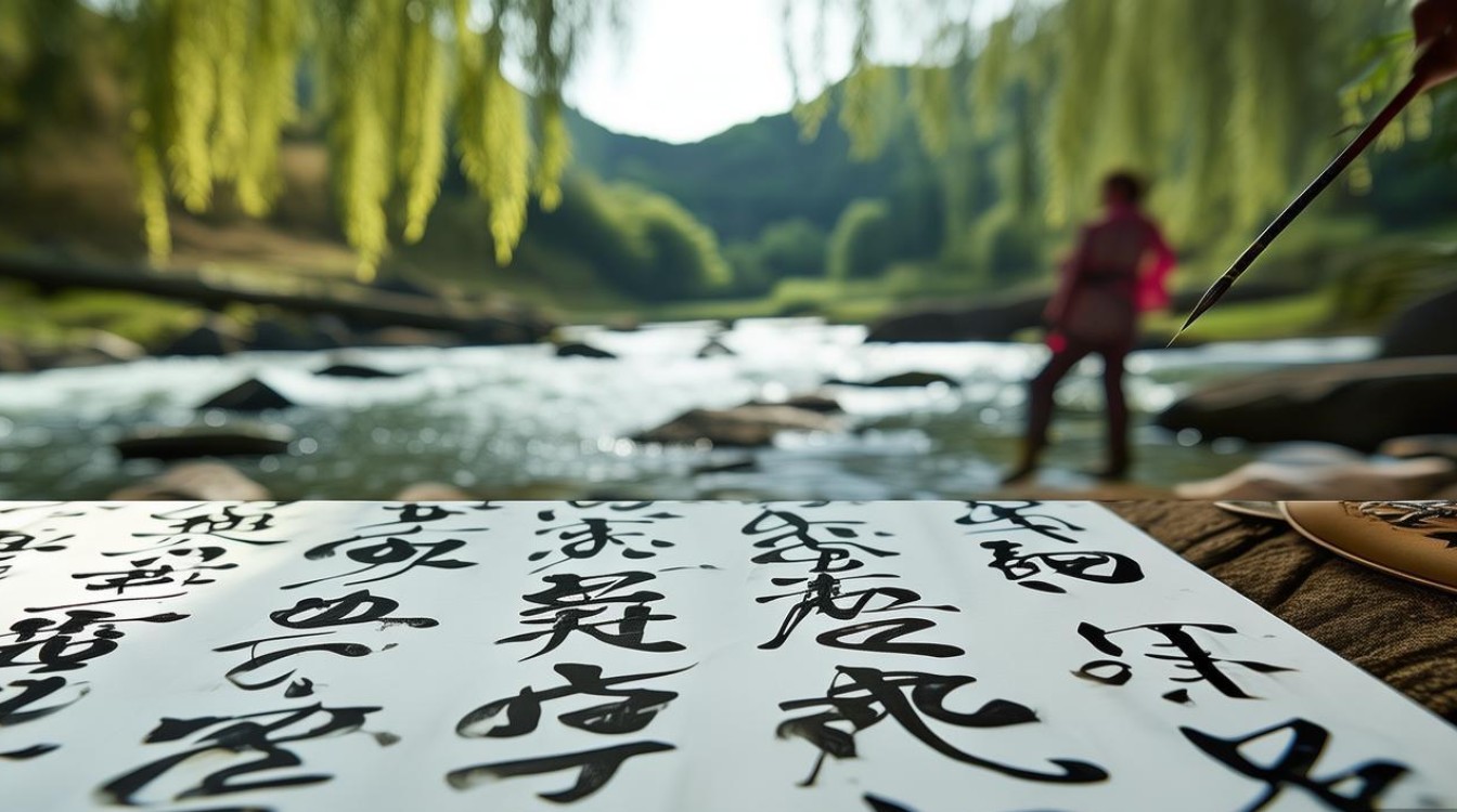 杨柳人书法