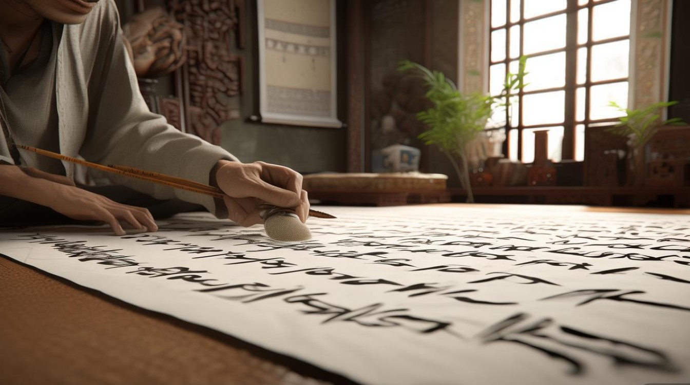 的福书画家
