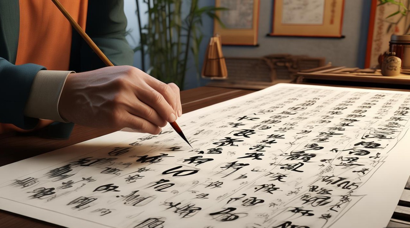 的福书画家