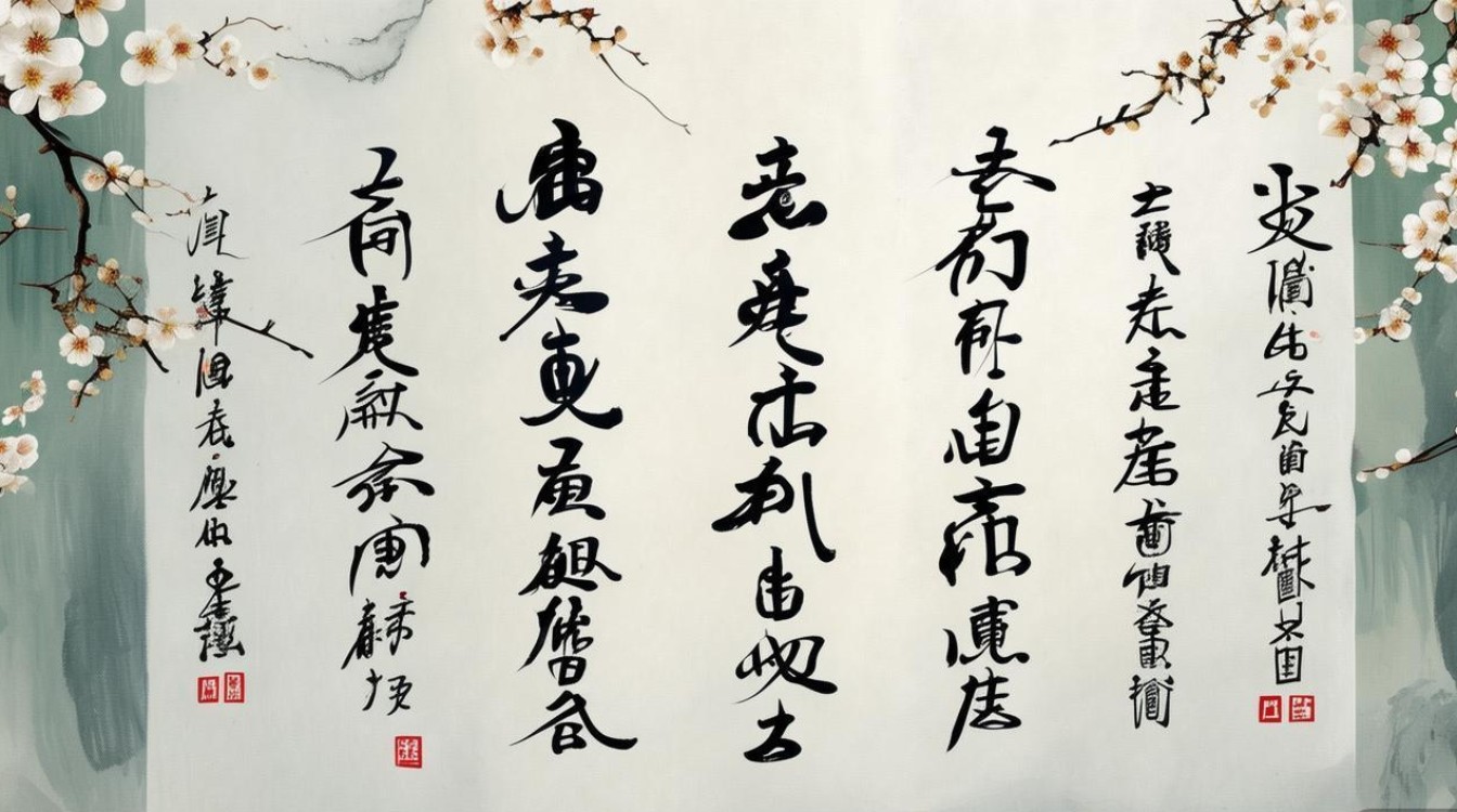 书法梅清华