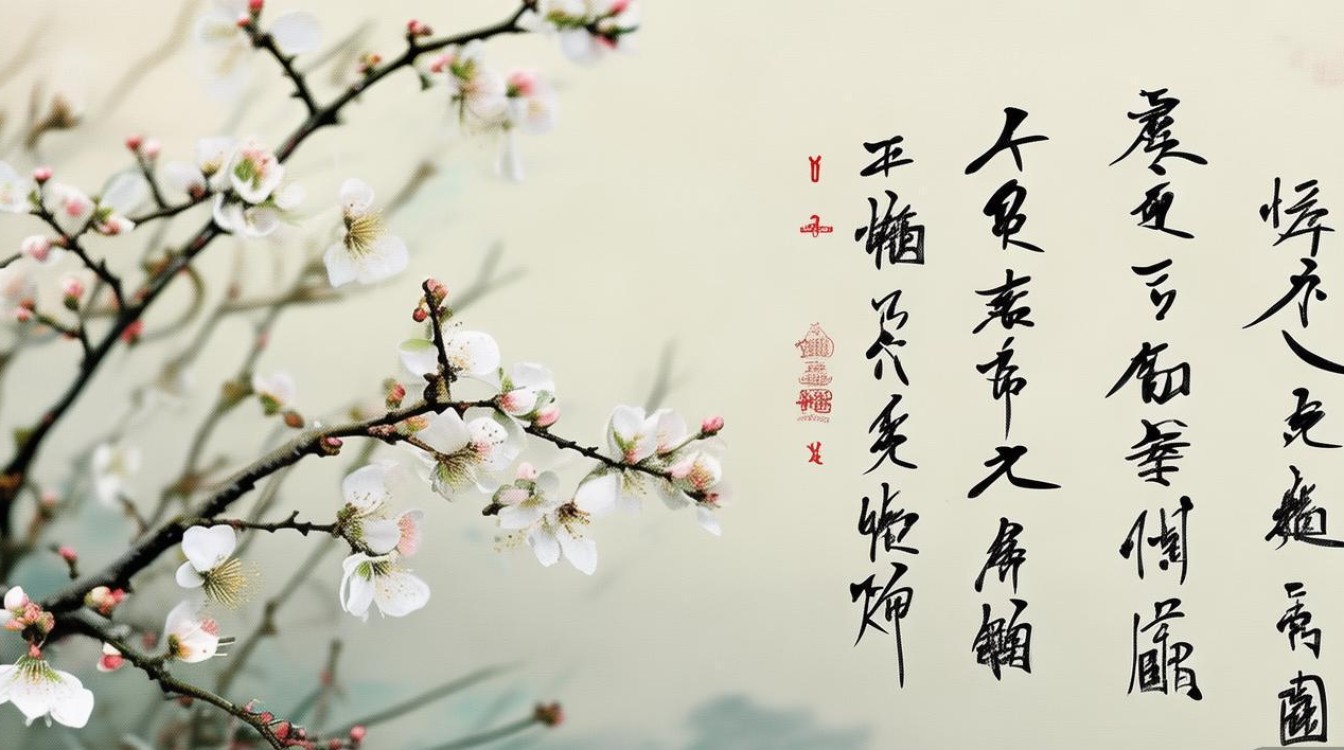 书法梅清华