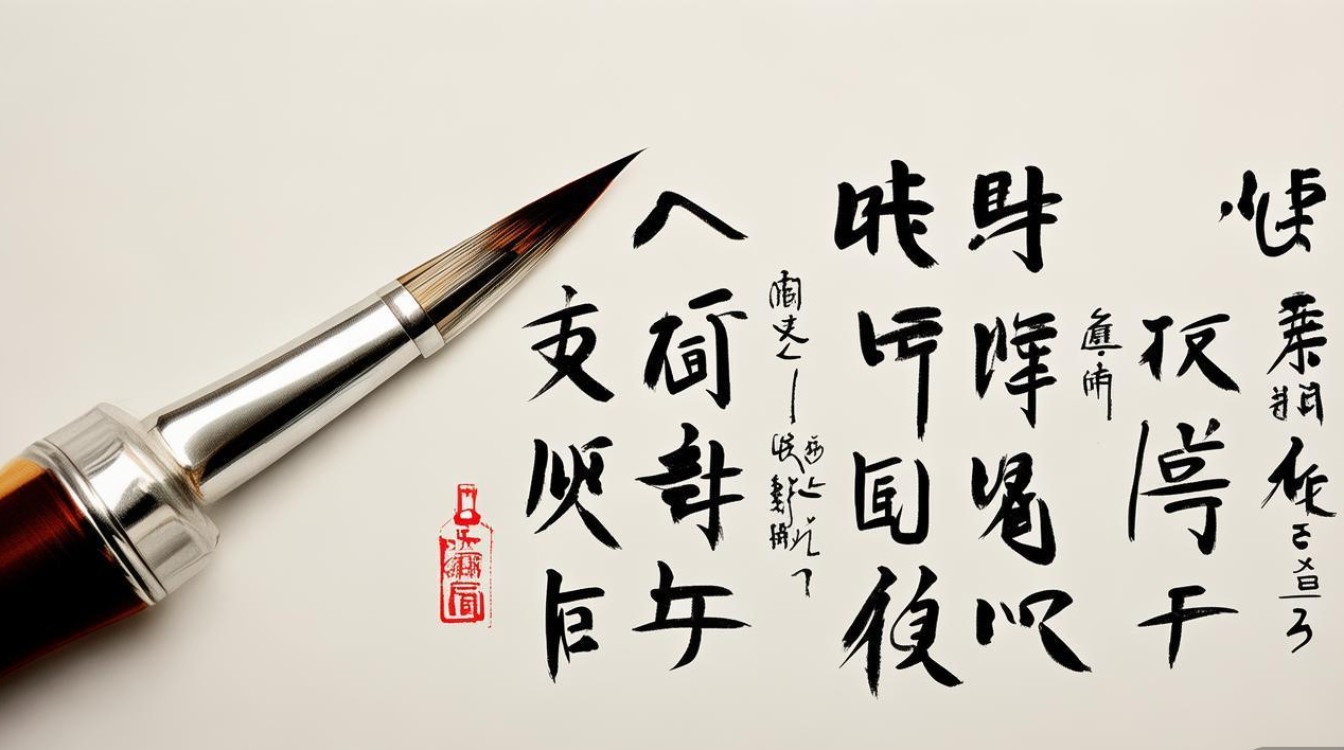 毛笔书法绝句