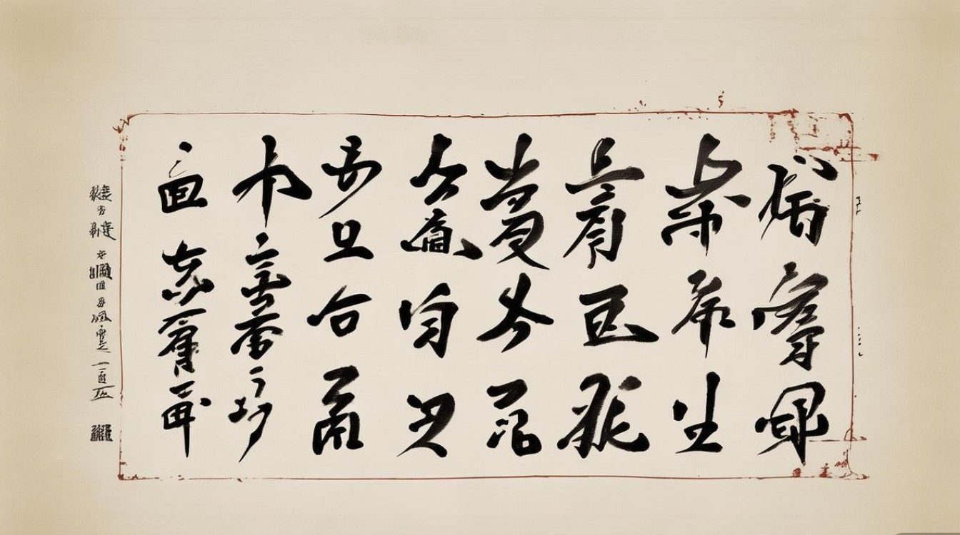 书法字体h