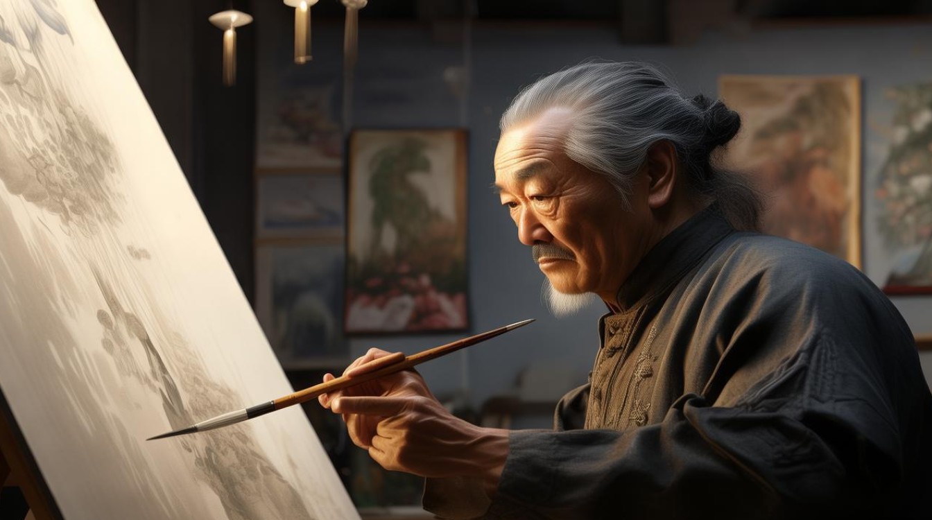 一尘书画家
