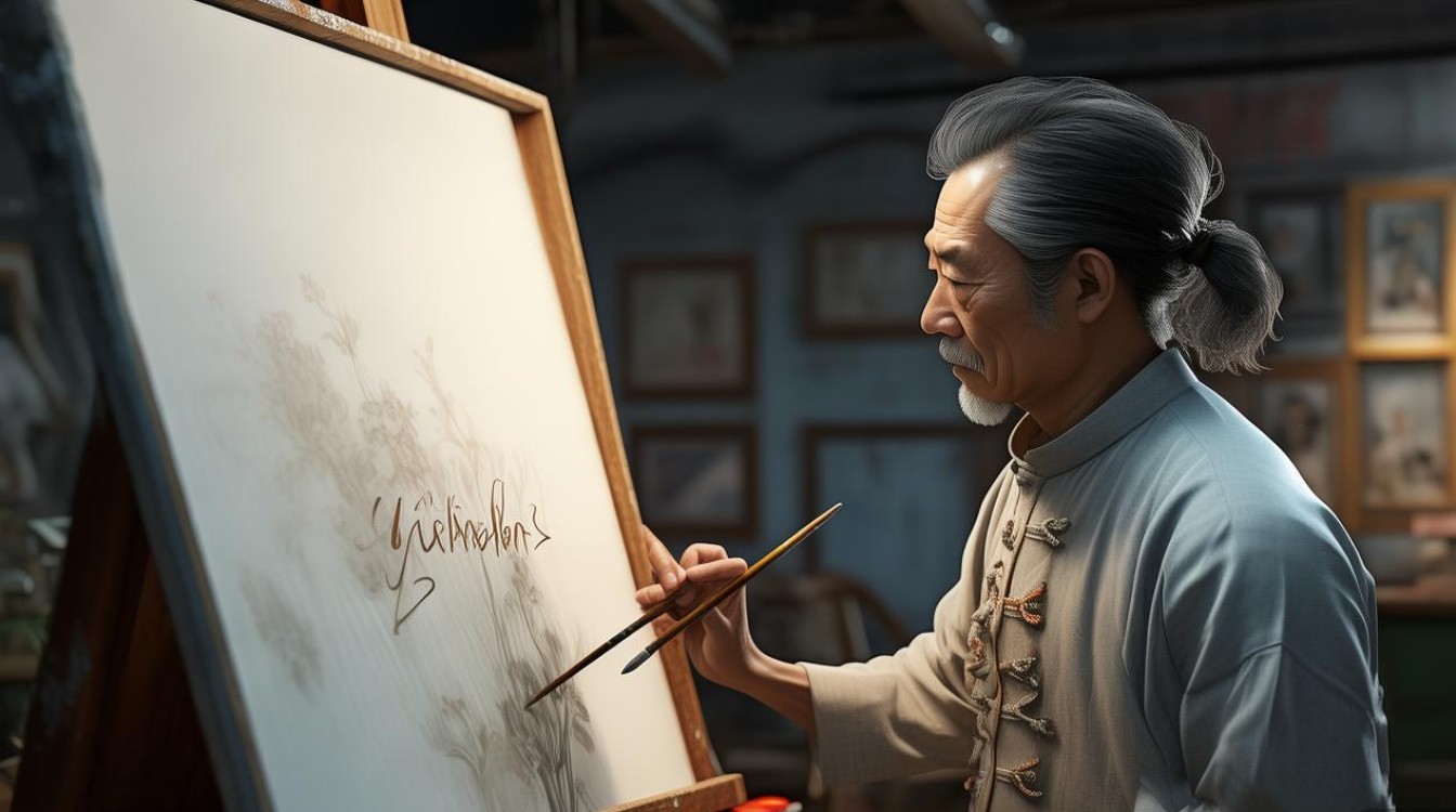 一尘书画家