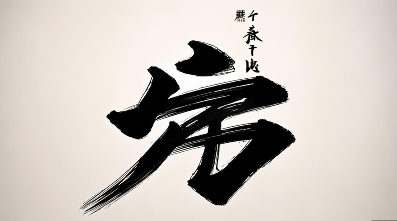 冉字书法