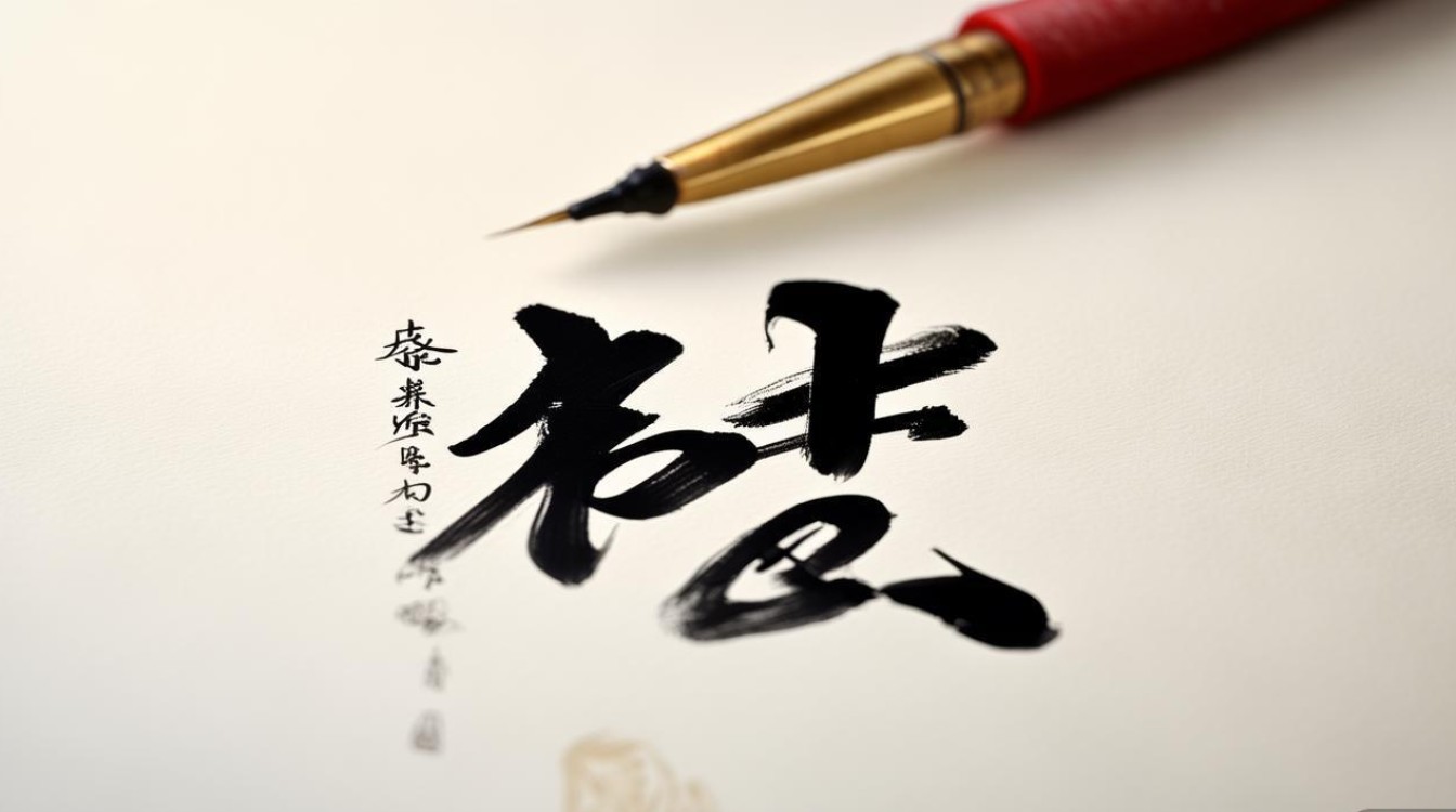 茗字书法