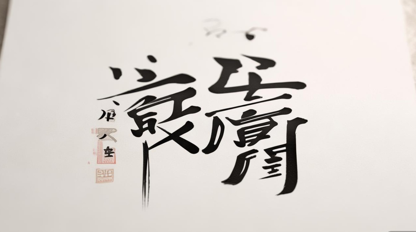 醇字书法