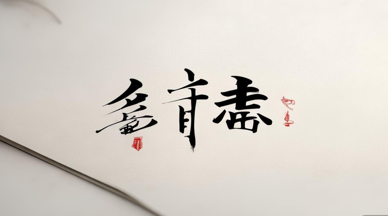 醇字书法
