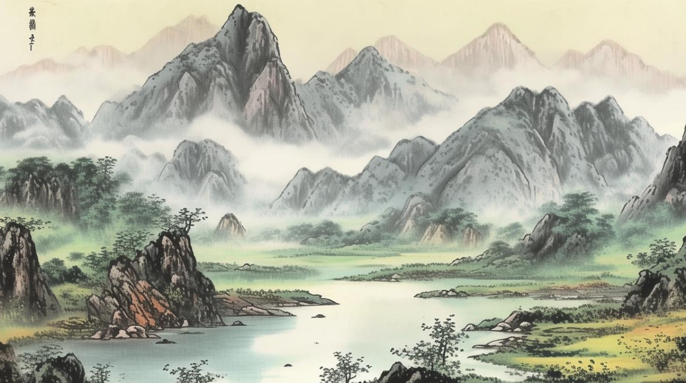 山水画家苓小