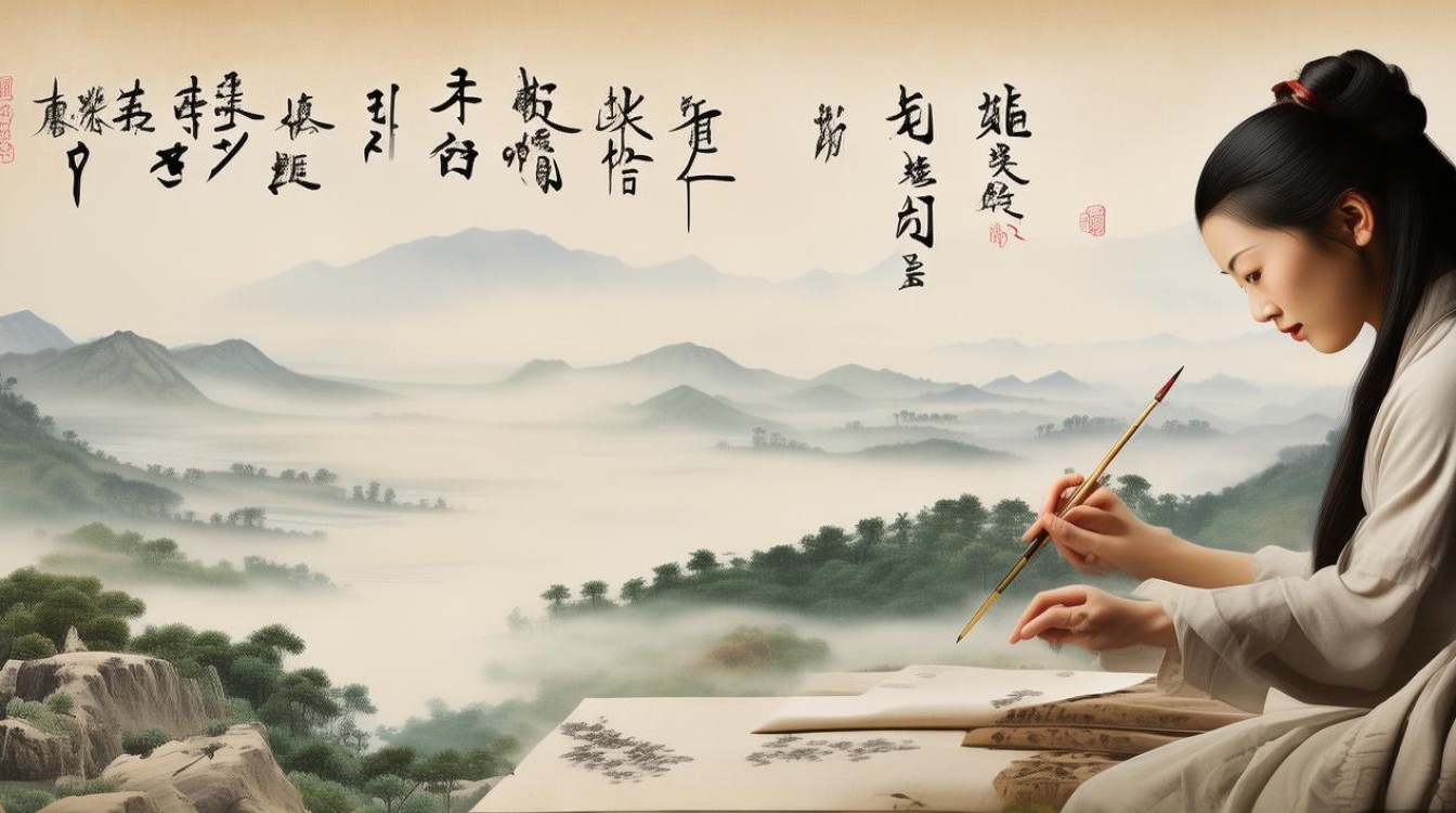山水画家苓小
