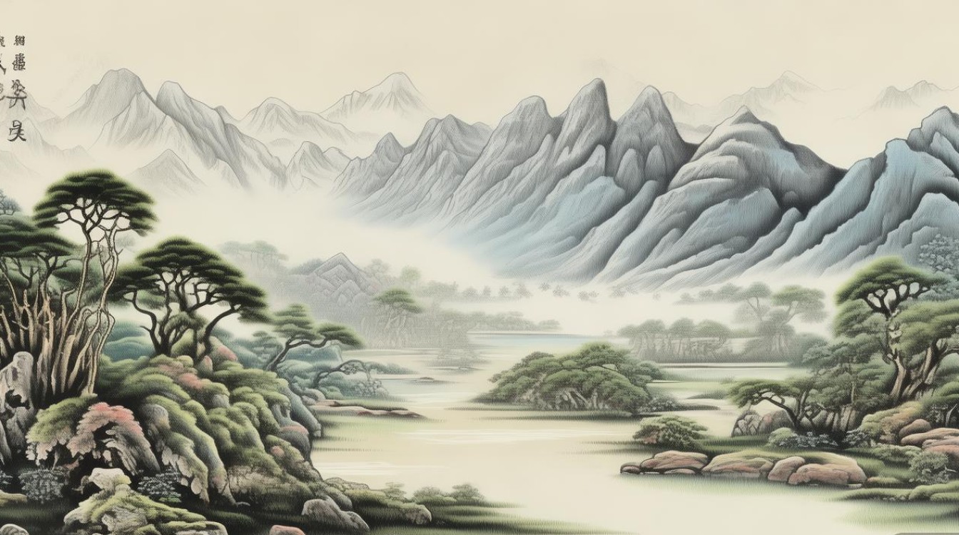 山水画家苓小
