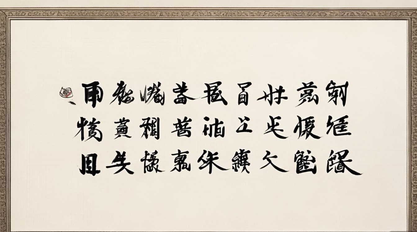 申福华书法
