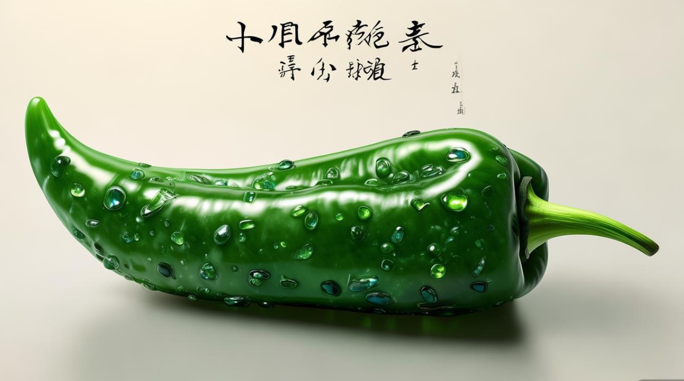 翡翠辣椒镶嵌
