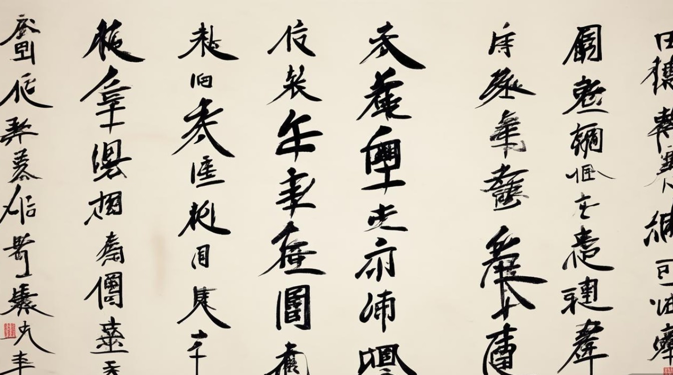 刘真书法