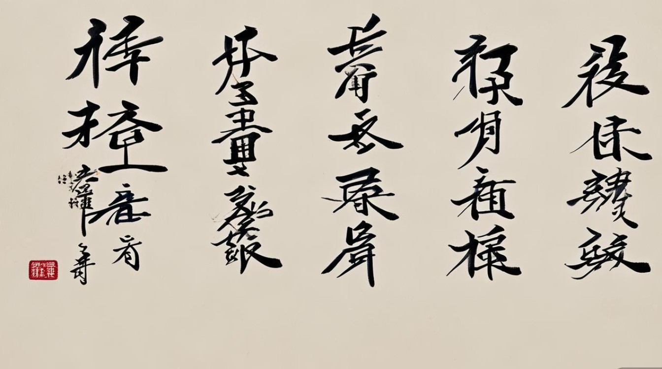 刘真书法