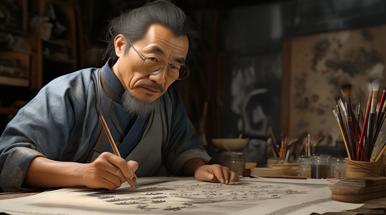 少石书画家