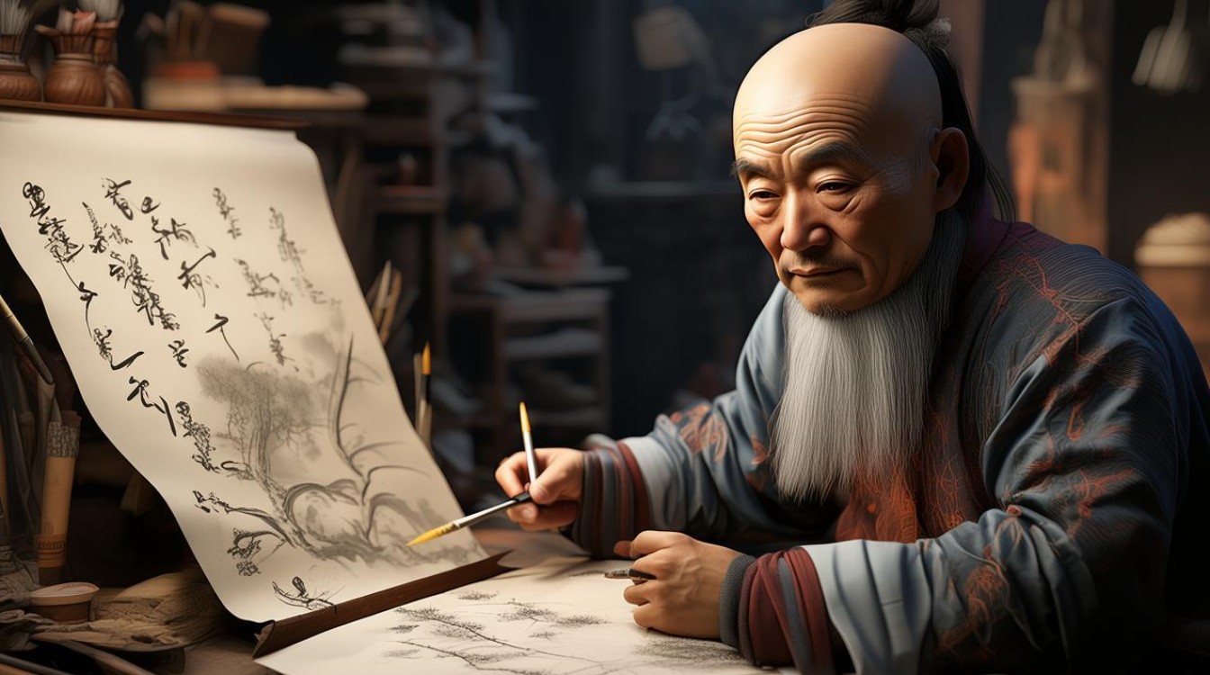 少石书画家
