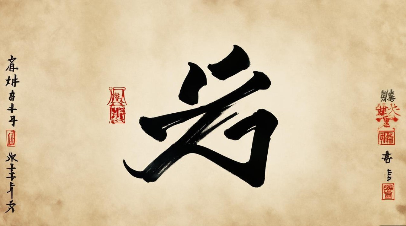 氣字书法
